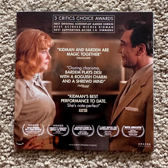 RARE Being the Ricardos FYC DVD 2020 Promo Nicole Kidman - Picture 2 of 4